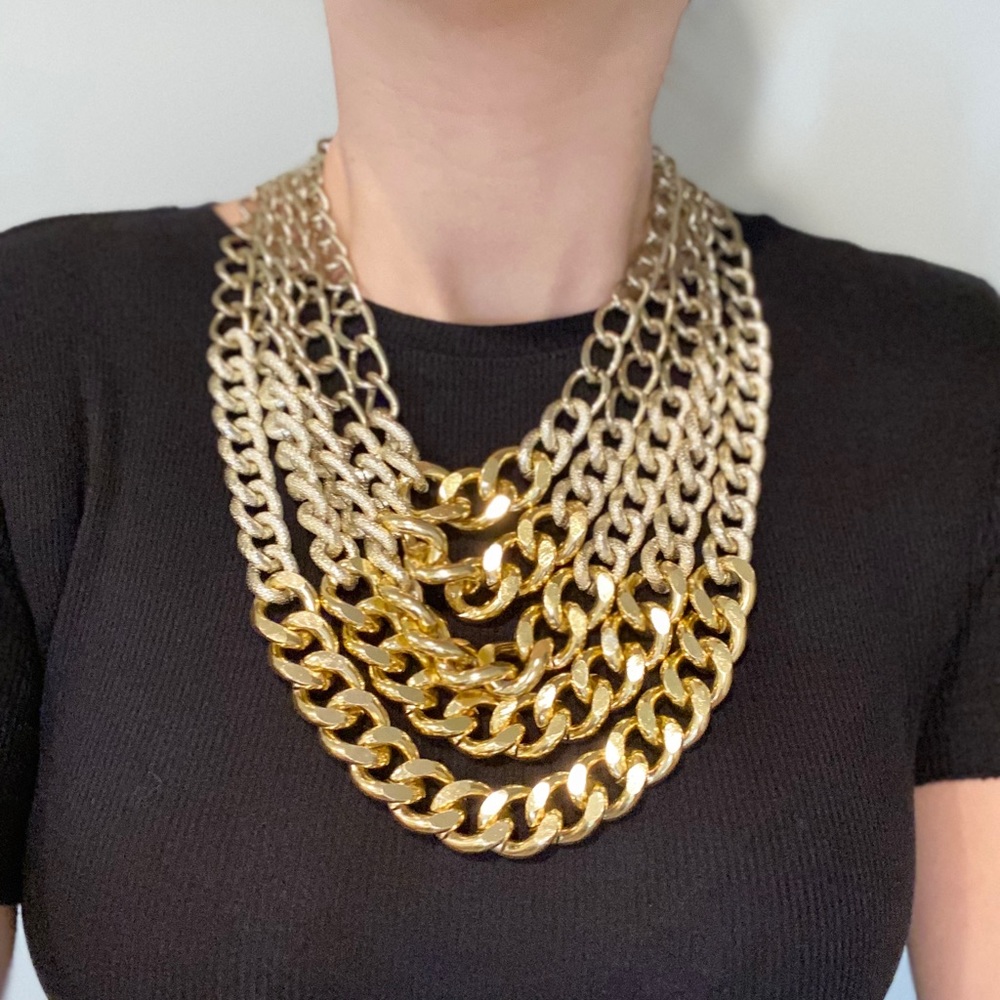 Chains necklace